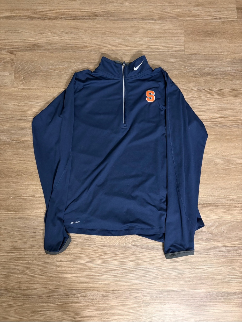 Nike X Syracuse QuarterZip Size L men (Tagged XL)